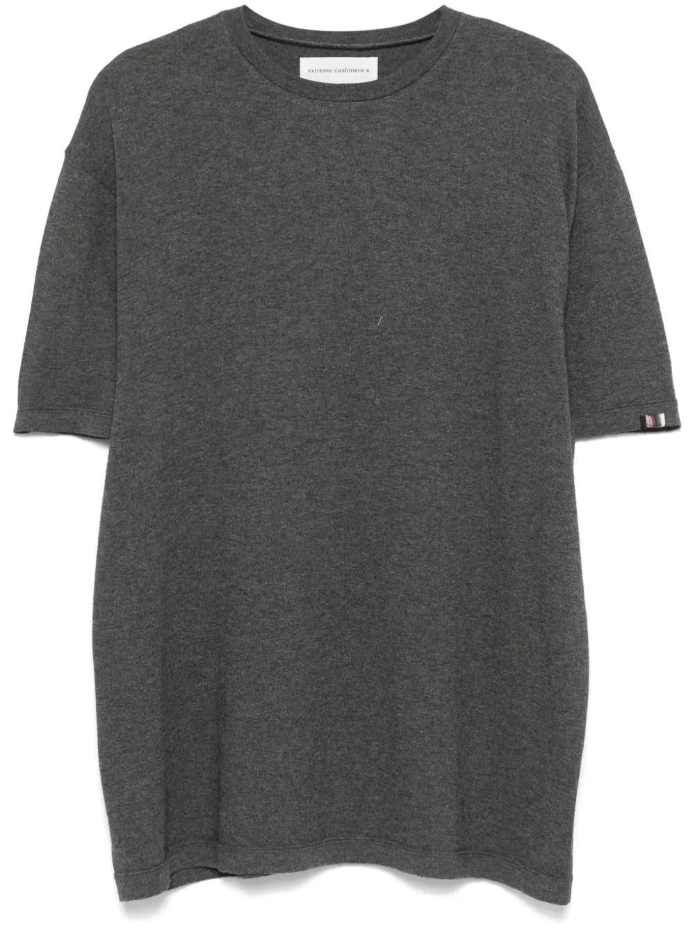 EXTREME CASHMERE Nº267 Tina T-shirt In Grey Product Image