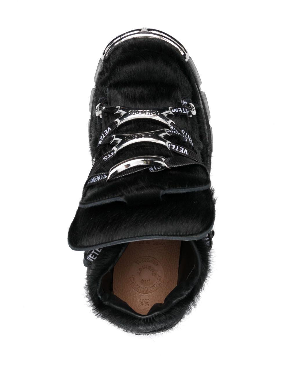 75mm platform leather sneakers Product Image
