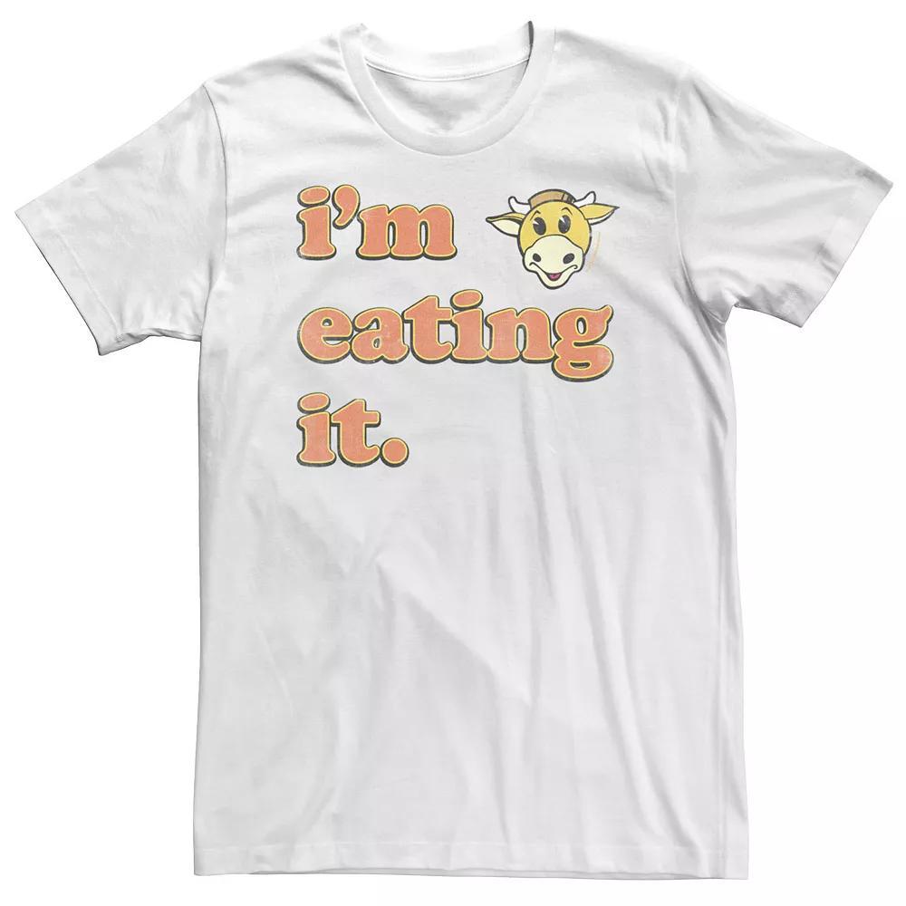 Big & Tall Jay And Silent Bob Mooby's I'm Eating It Logo Tee, Men's, Size: 3XL, White Product Image