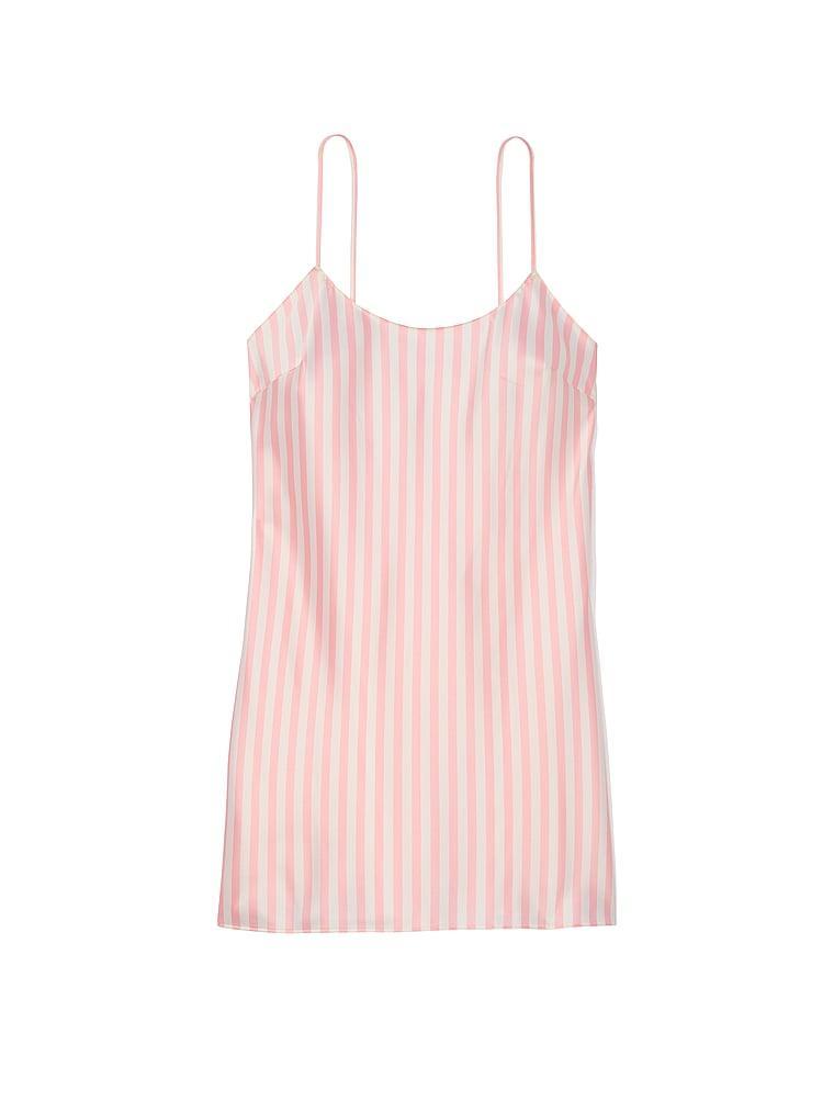 Heritage Stripe Satin Mini Slip Product Image