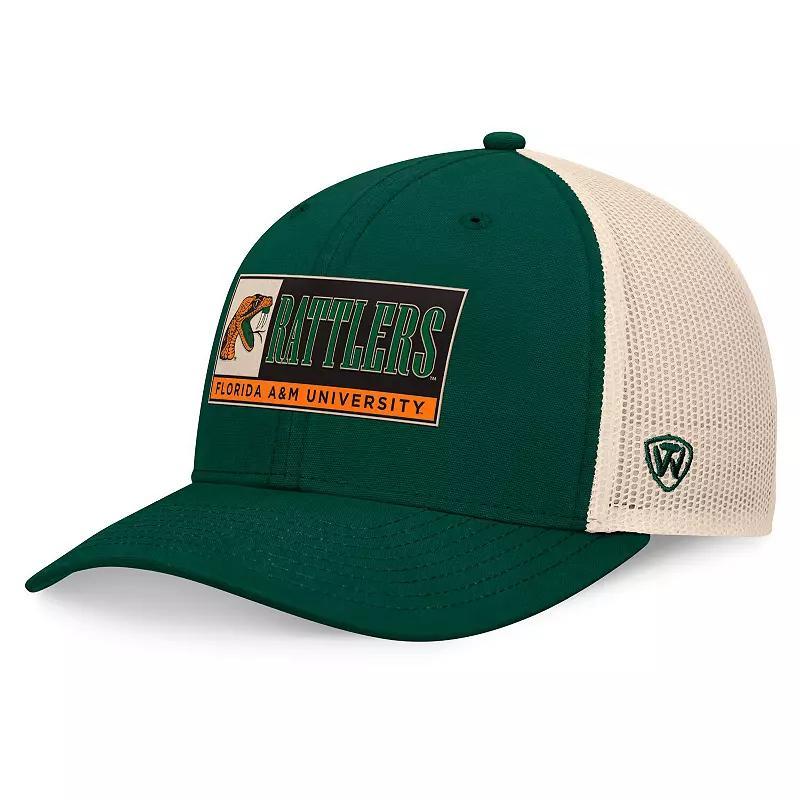 Men's Top of the World Maroon/Natural Mississippi State Bulldogs Bennett Trucker��Adjustable Hat, Mst Red Product Image