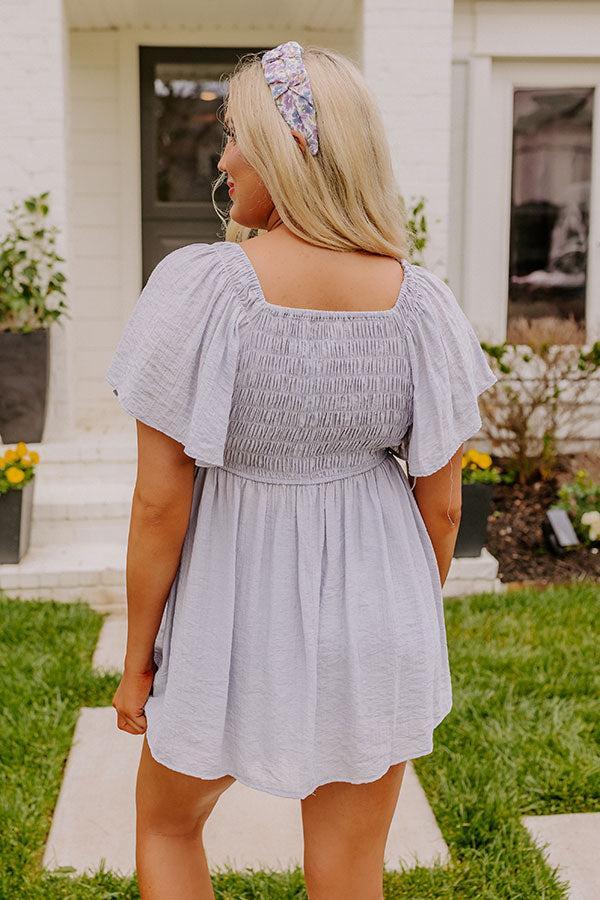 Sunrise Kisses Babydoll Top In Serenity Product Image