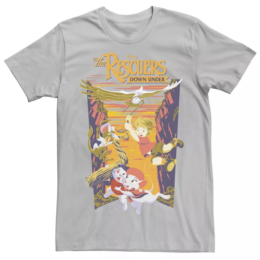 Mens Disney The Rescuers Down Under Movie Poster Tee Product Image