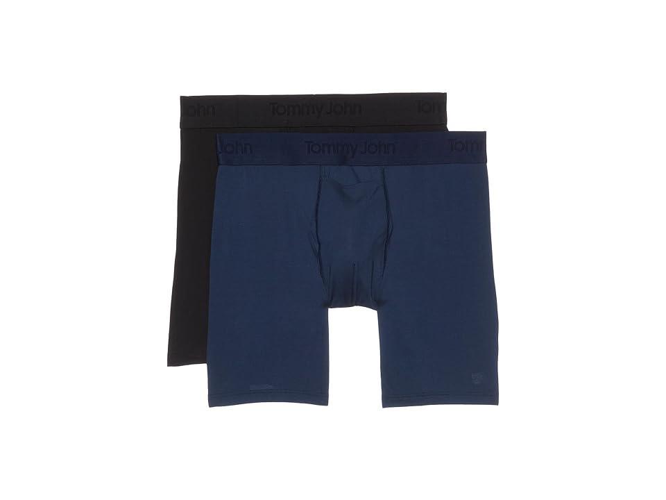 Tommy John Second Skin 2-Pack 6 Boxer Brief (Multicolor) Men's Underwear Product Image