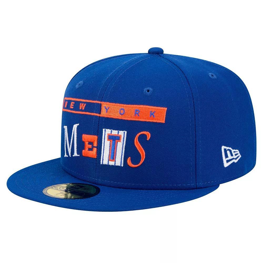 Men's New Era Royal New York Mets Ransom 59FIFTY Fitted Hat, Size: 7 7/8, Blue Product Image
