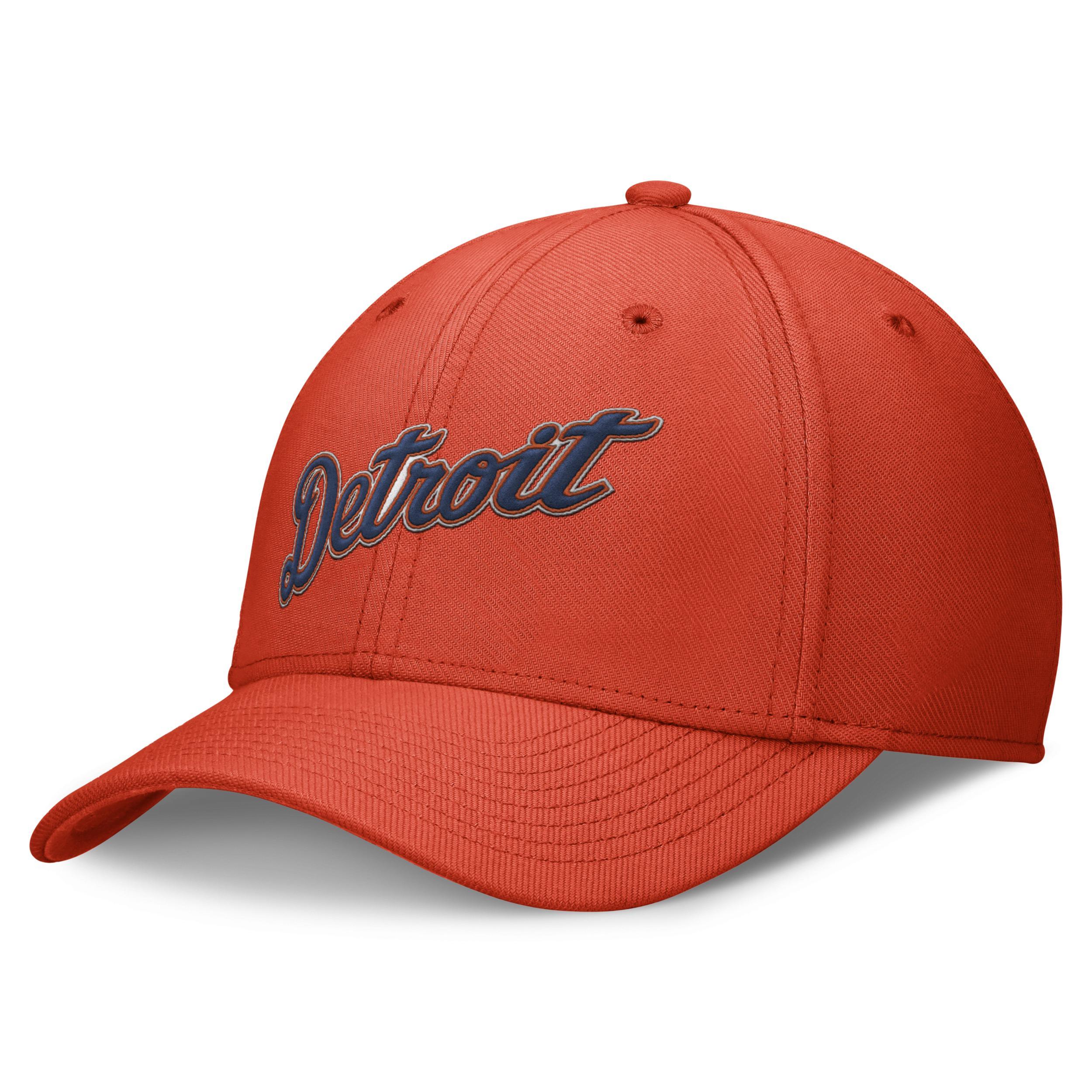 Men's Nike Orange Detroit Tigers Evergreen Performance Flex Hat, Size: Large/XL Product Image