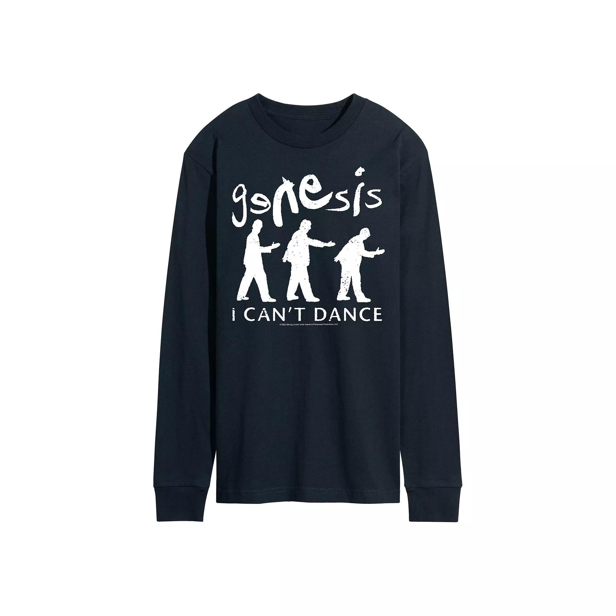 Mens Genesis I Cant Dance Long Sleeve Tee Blue Product Image