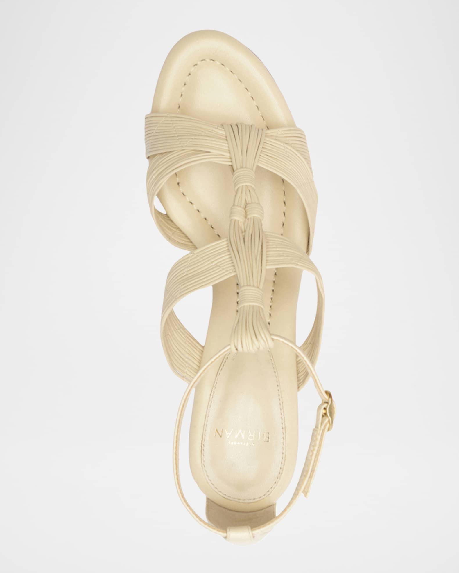 Olga Block 60 Leather Sandals Product Image