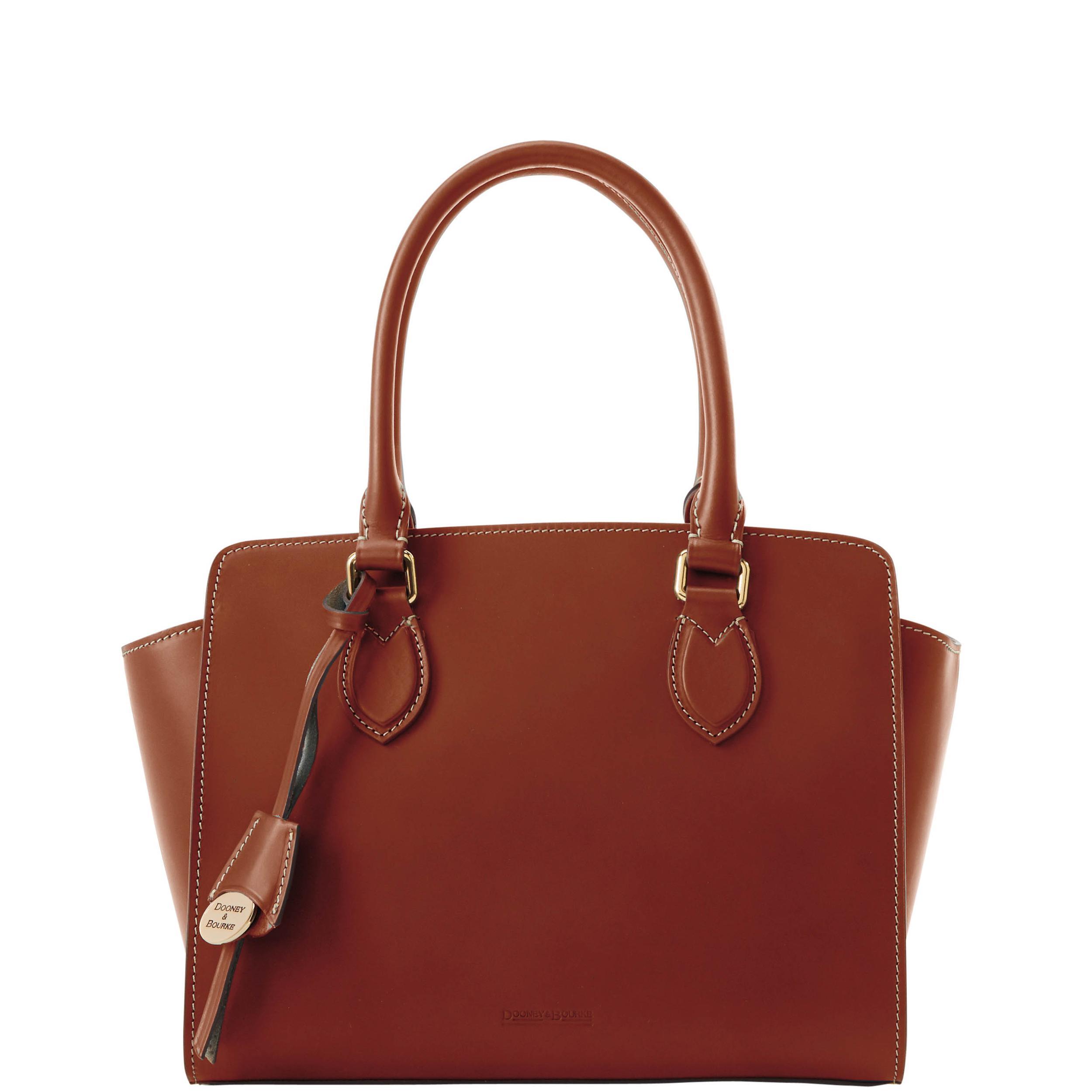 Dooney & Bourke Womens Alto Flavia Leather Tote Bag in Fir Product Image