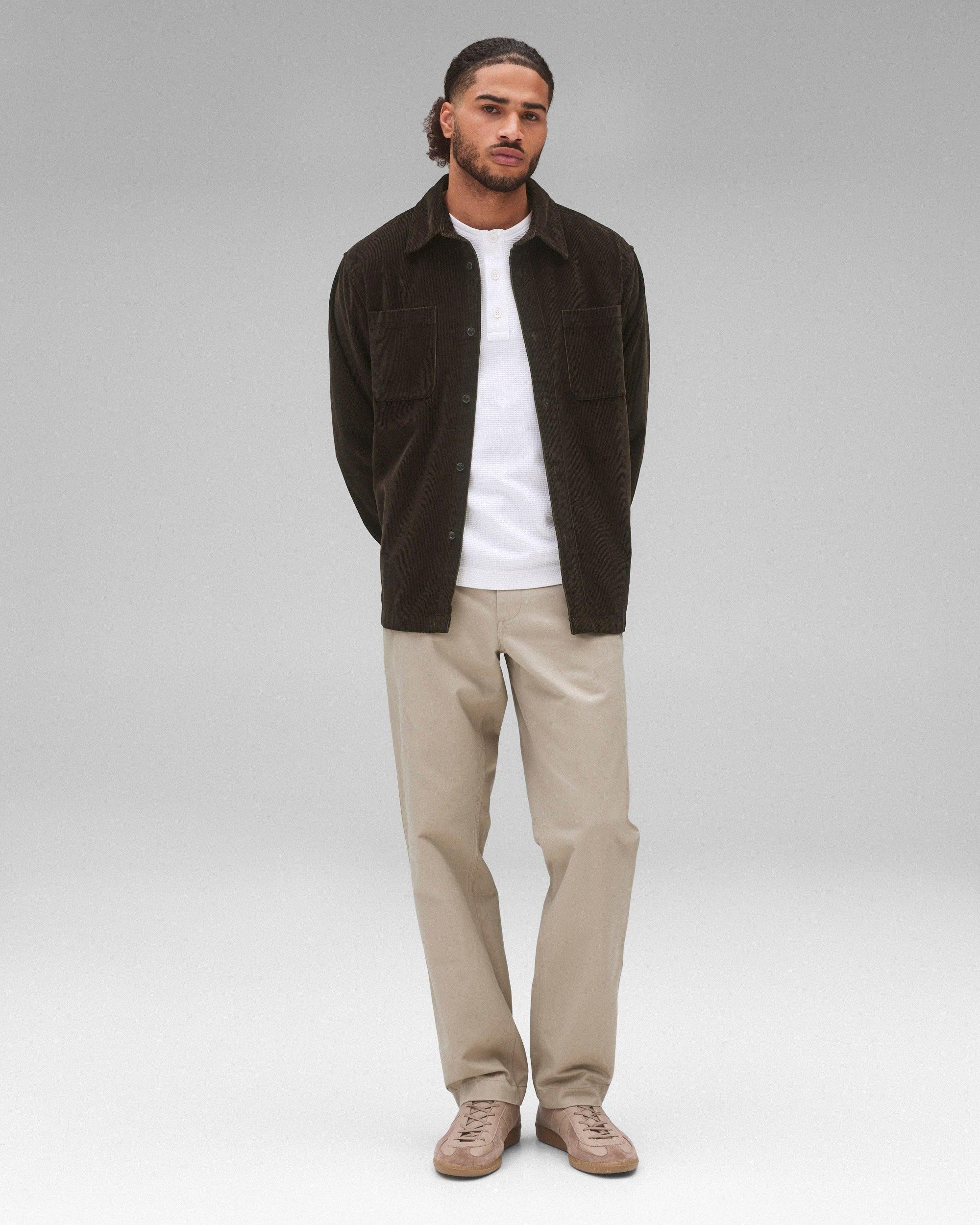 Corduroy Campus Overshirt Male Product Image