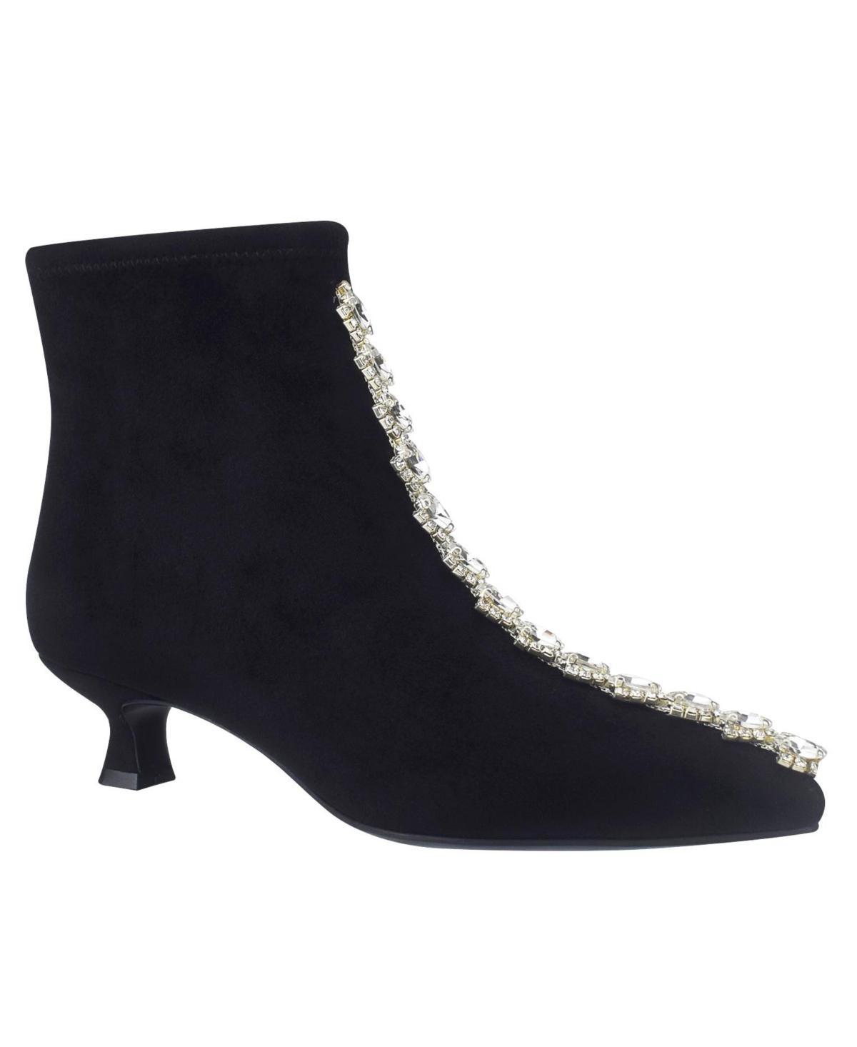 Impo® Garda Memory Foam Women's Bling Stretch Ankle Boots, Size: 7.5, Black Product Image