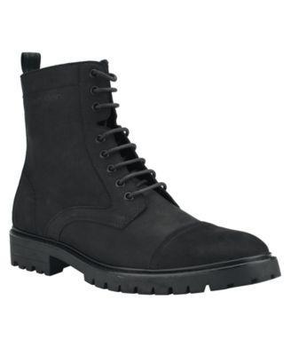 Calvin Klein Mens Lorenzo Lace Up Boots with a Leather Upper Product Image