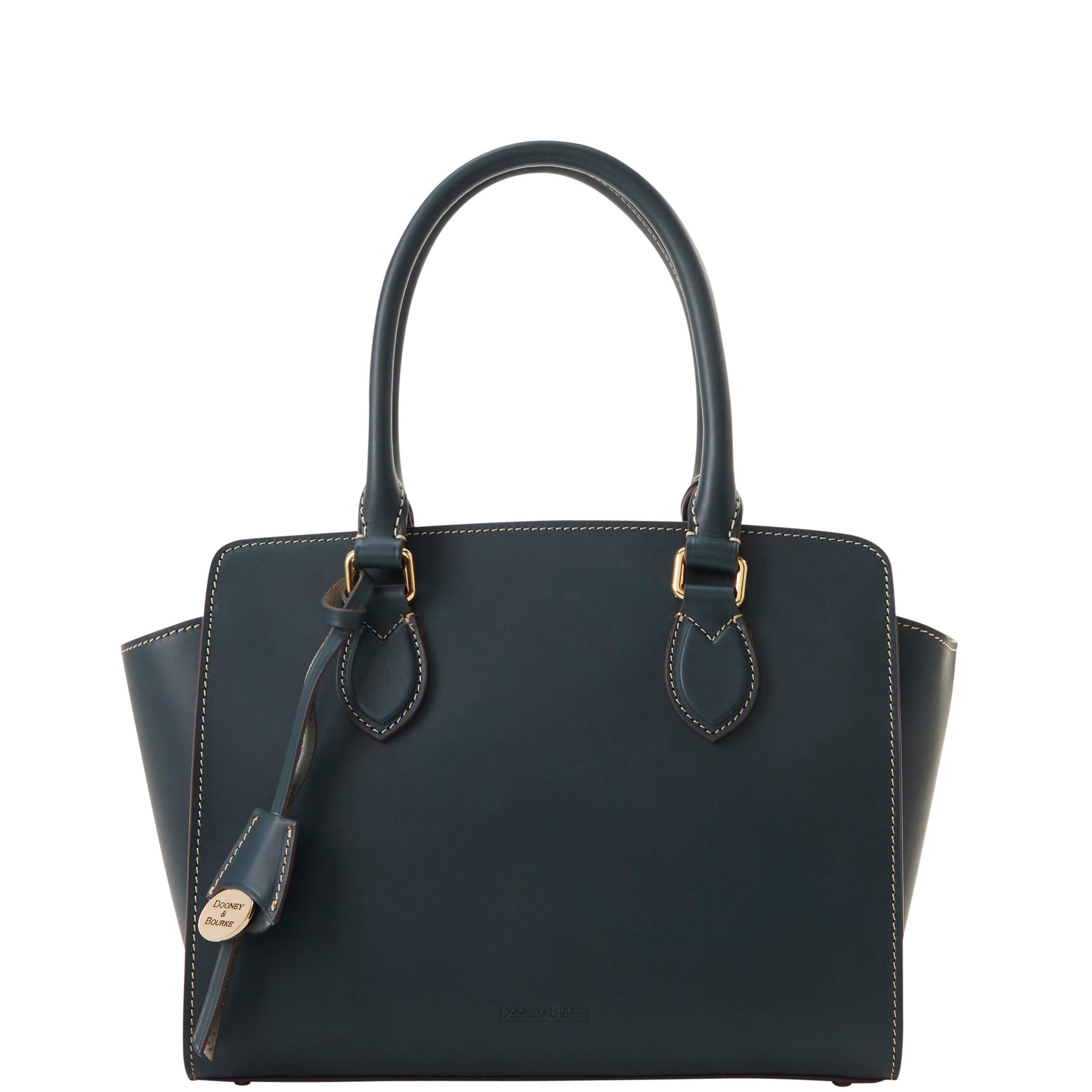 Dooney & Bourke Womens Alto Flavia Leather Tote Bag in Fir Product Image