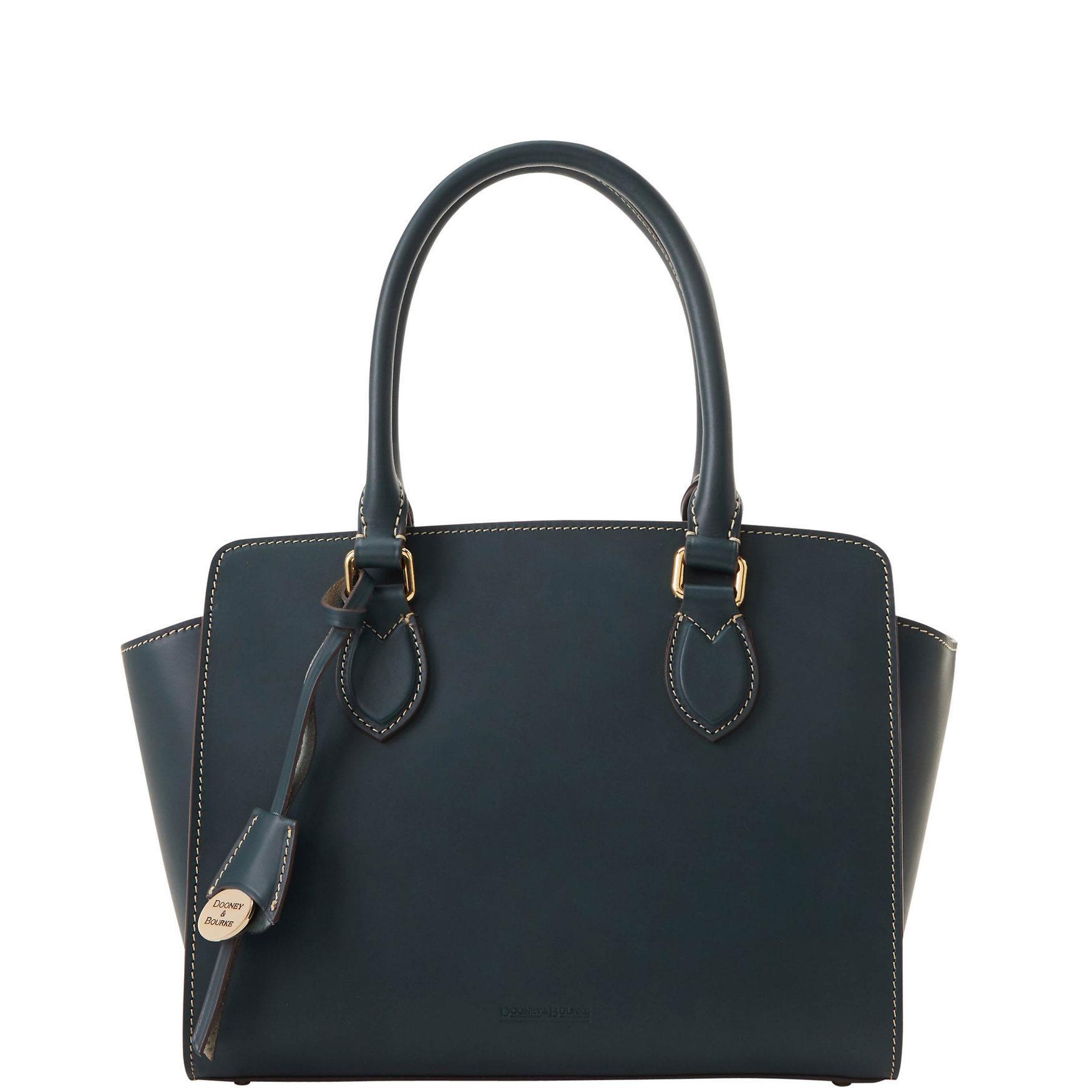 Dooney & Bourke Womens Alto Flavia Leather Tote Bag in Fir Product Image