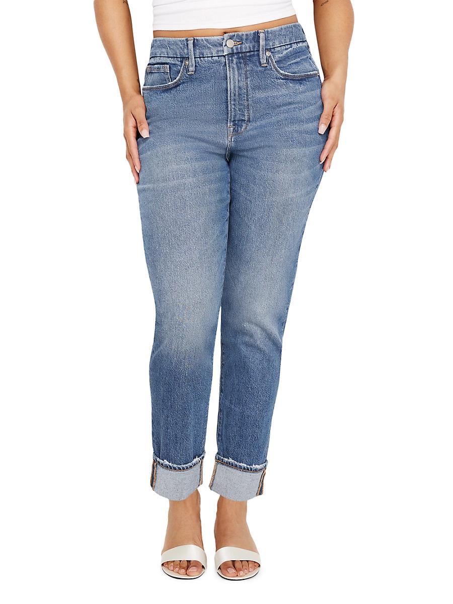 Womens The Weekender Cuffed Jeans Product Image