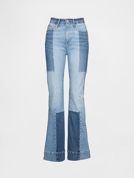 High Rise '70s Flare Jeans Product Image