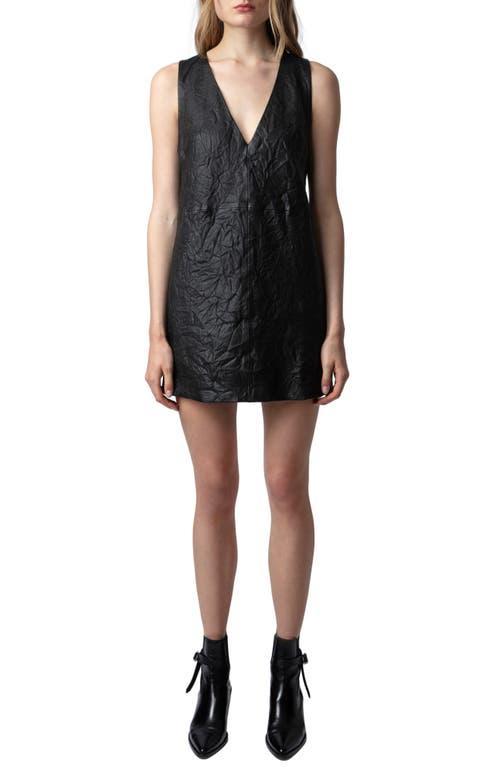 Zadig & Voltaire Rasha Leather Dress Product Image
