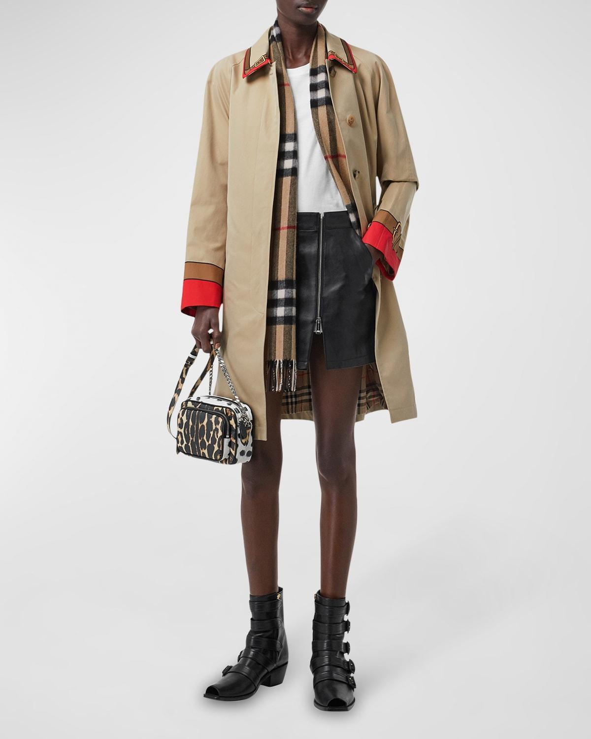 Giant Check Cashmere Scarf Product Image