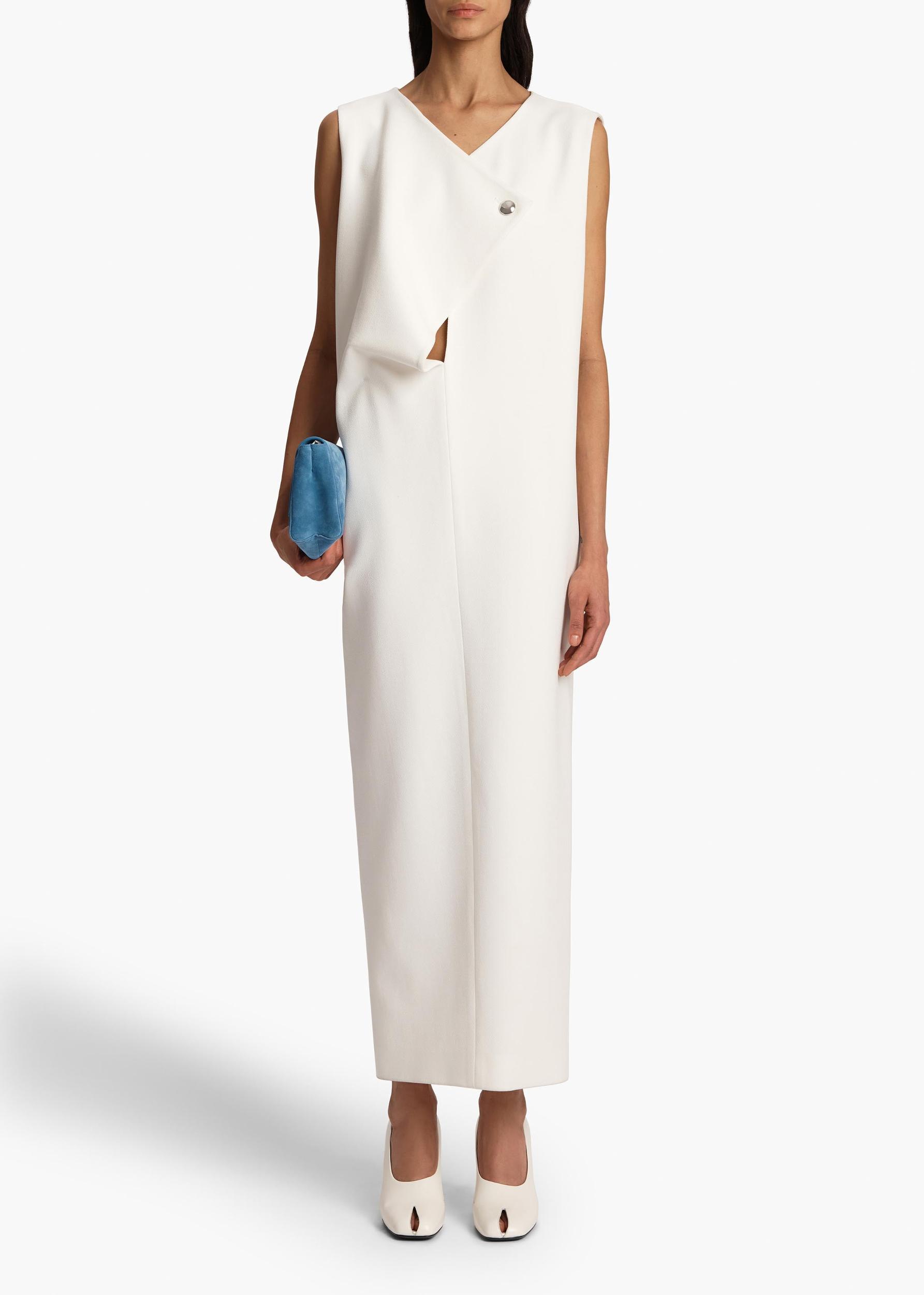 Crispin Dress in Chalk Product Image