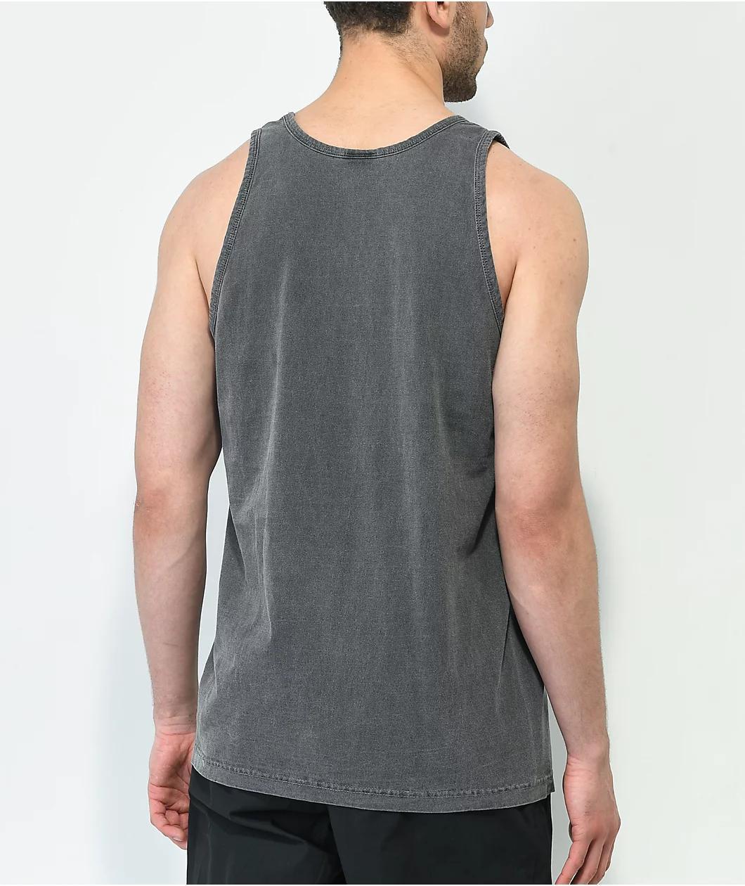 Shaka Wear Shadow Grey Heavyweight Tank Top Product Image