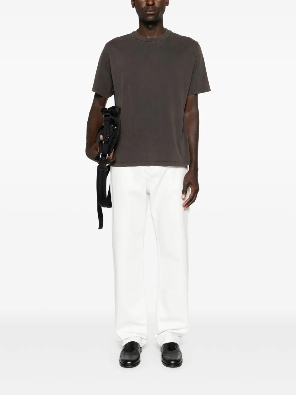 THE ROW Burt Tapered-leg Jeans In White Product Image