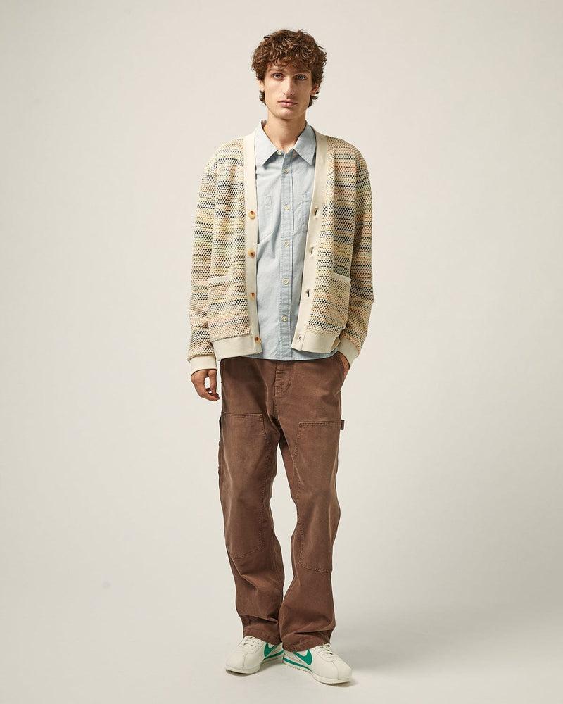 Rainbow Mesh Cardigan Product Image