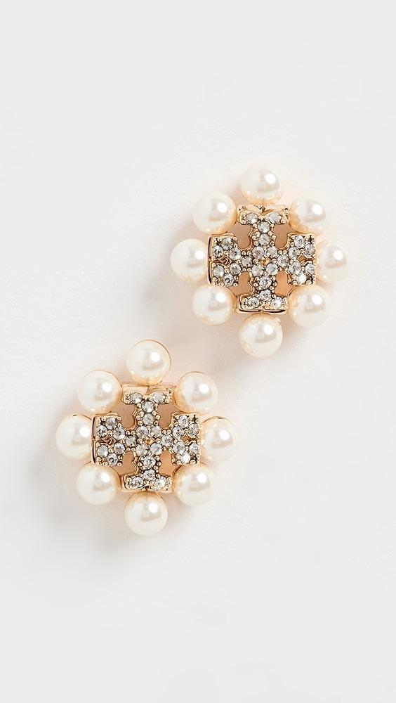 Tory Burch Kira Pearl Stud Earrings | Shopbop Product Image
