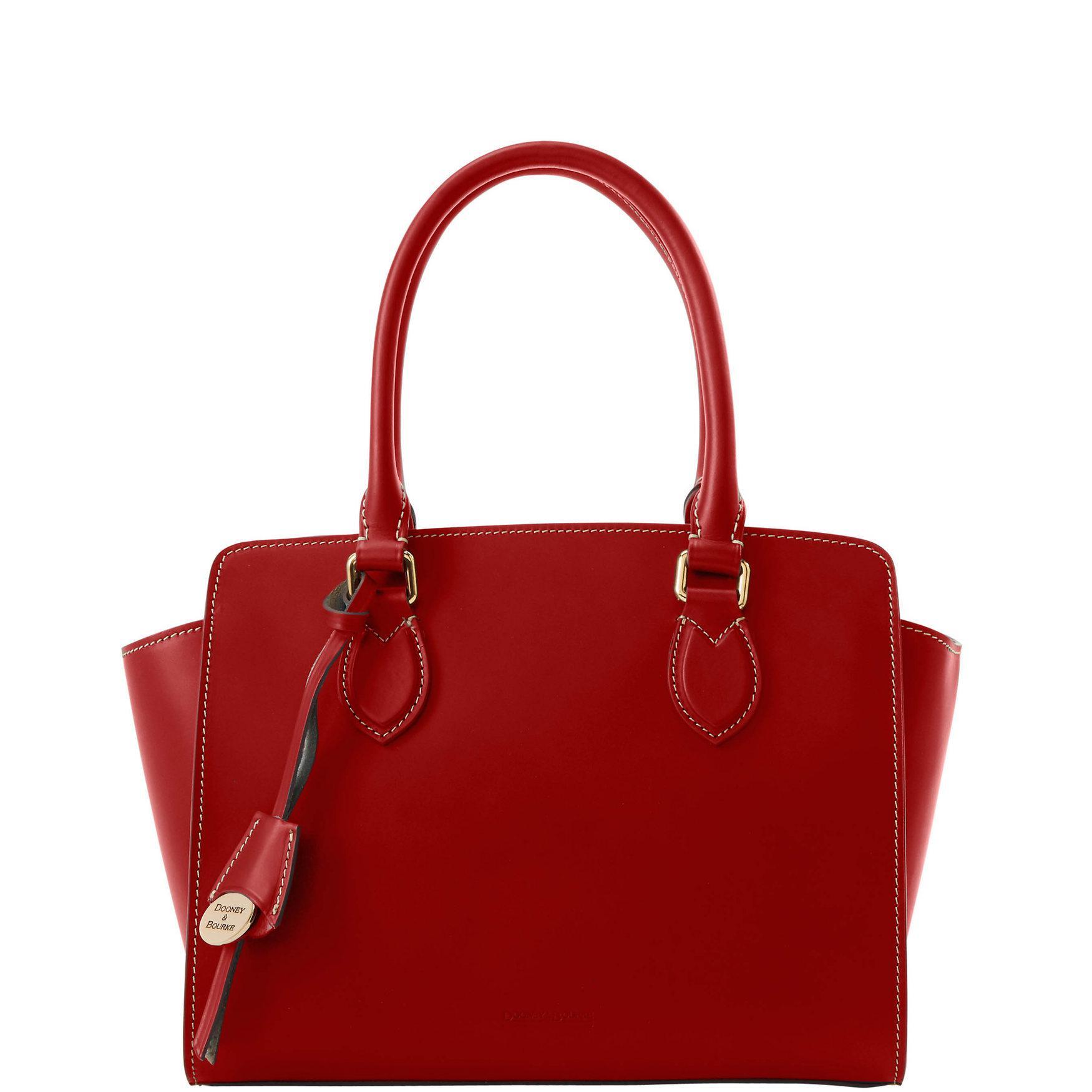 Dooney & Bourke Womens Alto Flavia Leather Tote Bag in Fir Product Image