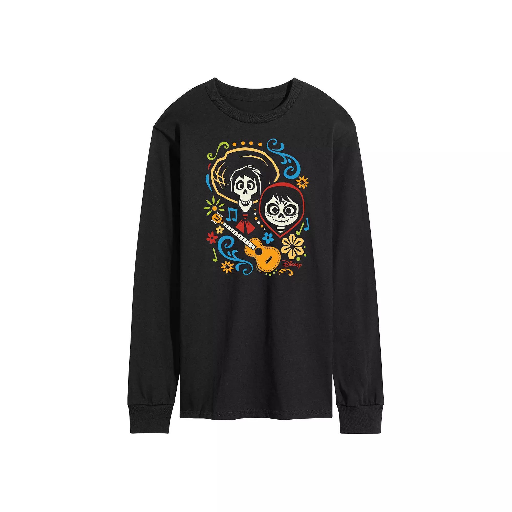 Men's Disney / Pixar's Coco Hector Miguel Tee, Size: Medium, Black Product Image