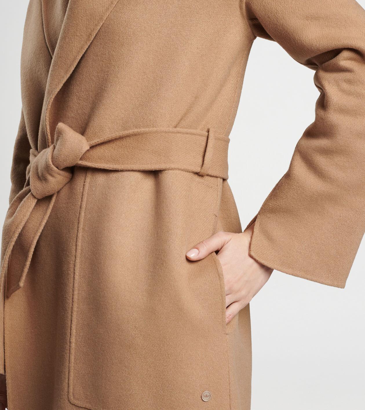 Women's Artisan Crafted Cashmere Topcoat Product Image