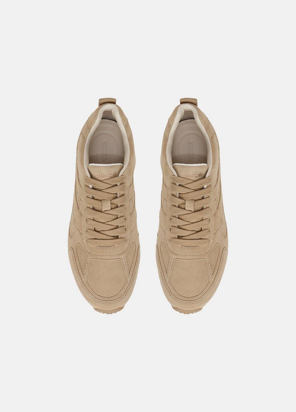 Womens Mojave Suede Trainer Sneaker, Sand Trail, Size 5.5 Vince Product Image