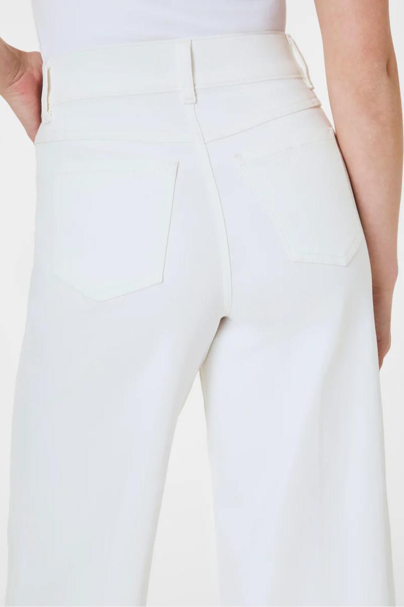Crop Wide Leg Jean- Chalk Wash Product Image