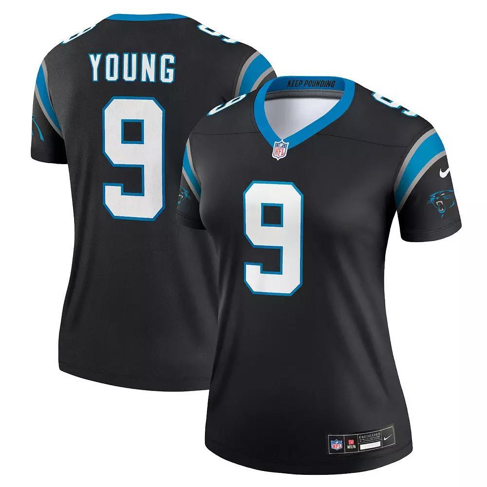 Women's Nike Bryce Young Black Carolina Panthers Legend Jersey, Size: Large Product Image
