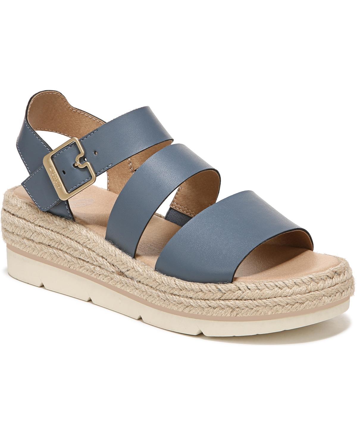 Dr. Scholl's Once Twice Women's Platform Sandals, Size: 7, Tawny Brown Product Image