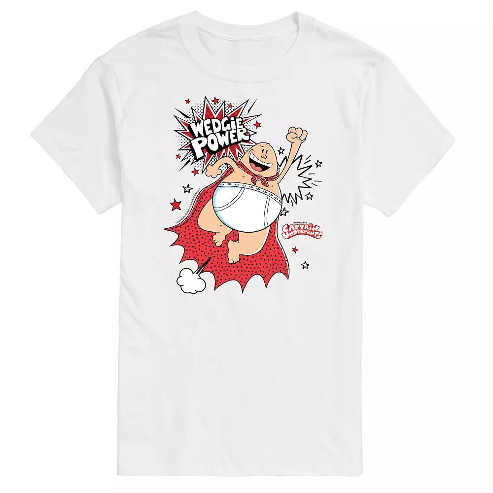 Big & Tall Captain Underpants Wedgie Power Graphic Tee, Mens Product Image