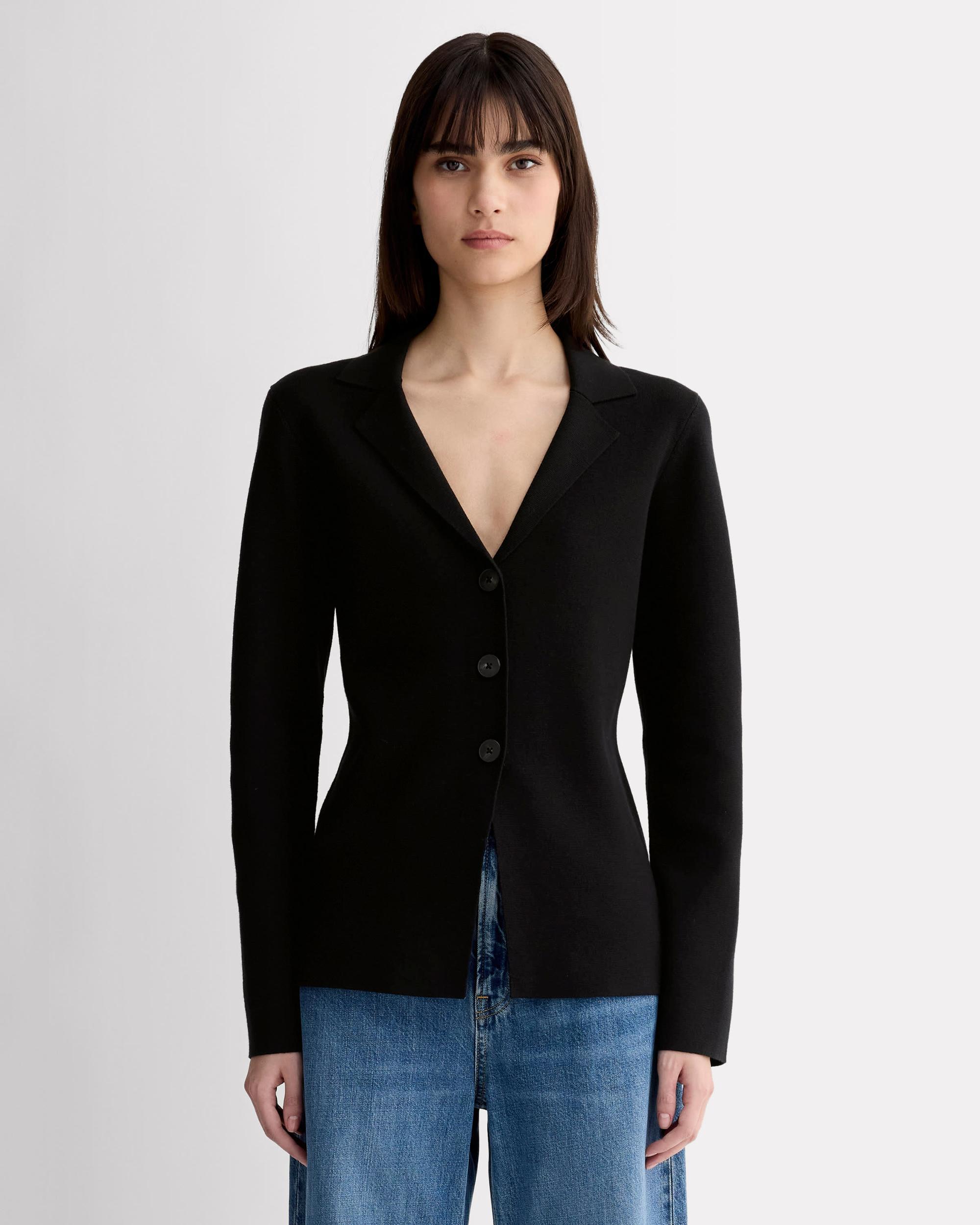 The Knit Blazer Product Image