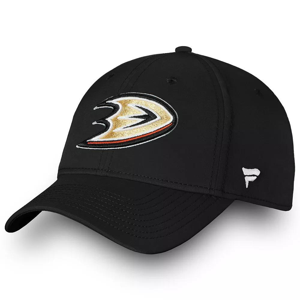 Men's Fanatics Black Anaheim Ducks Core Elevated Speed Flex Hat, Size: Medium/Large, Dks Black Product Image