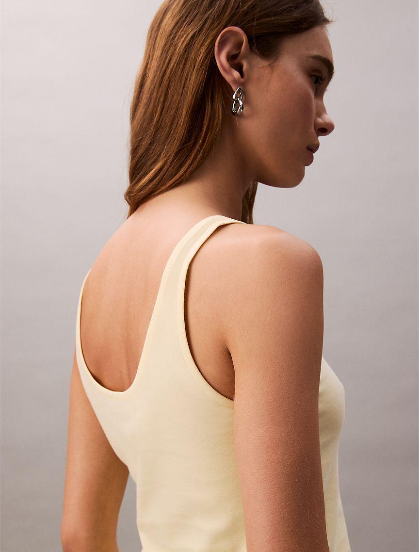 Liquid Cotton Scoop Tank Top Product Image