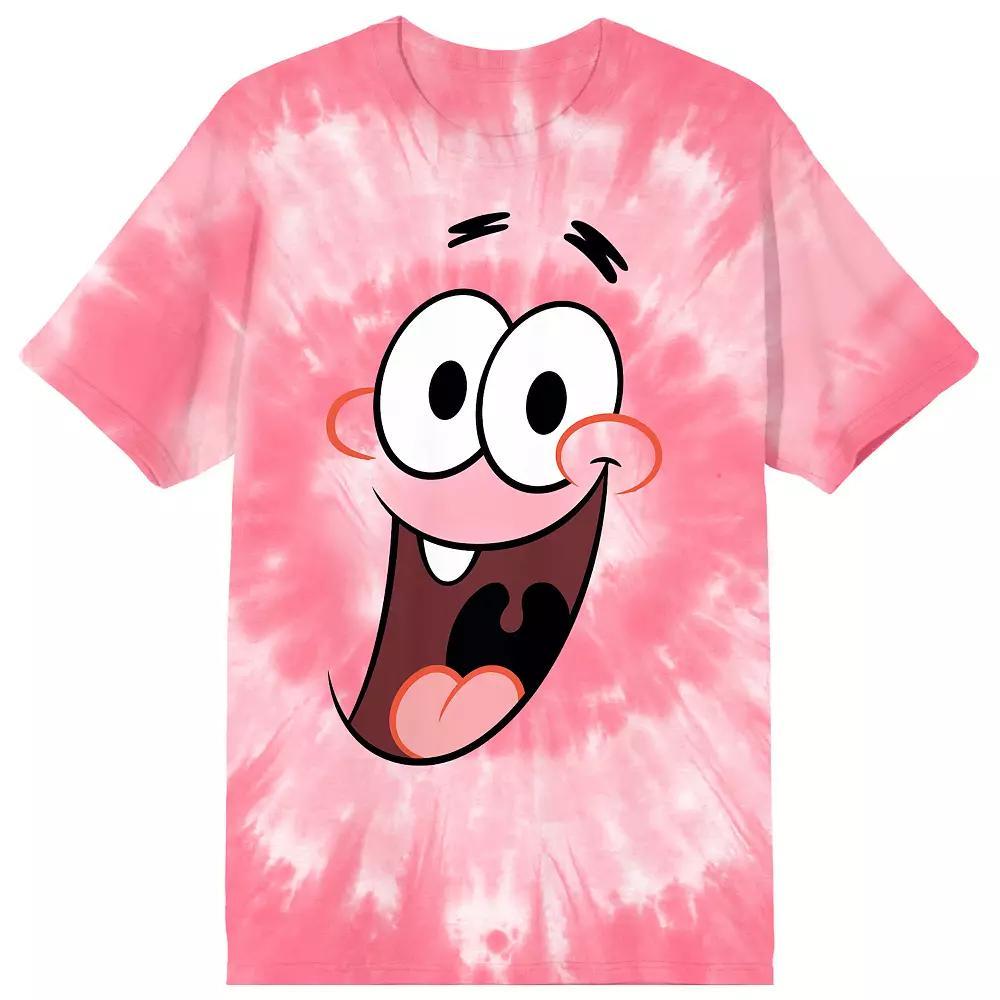 Men's SpongeBob SquarePants Patrick Graphic Tee, Size: Medium, Pink Product Image
