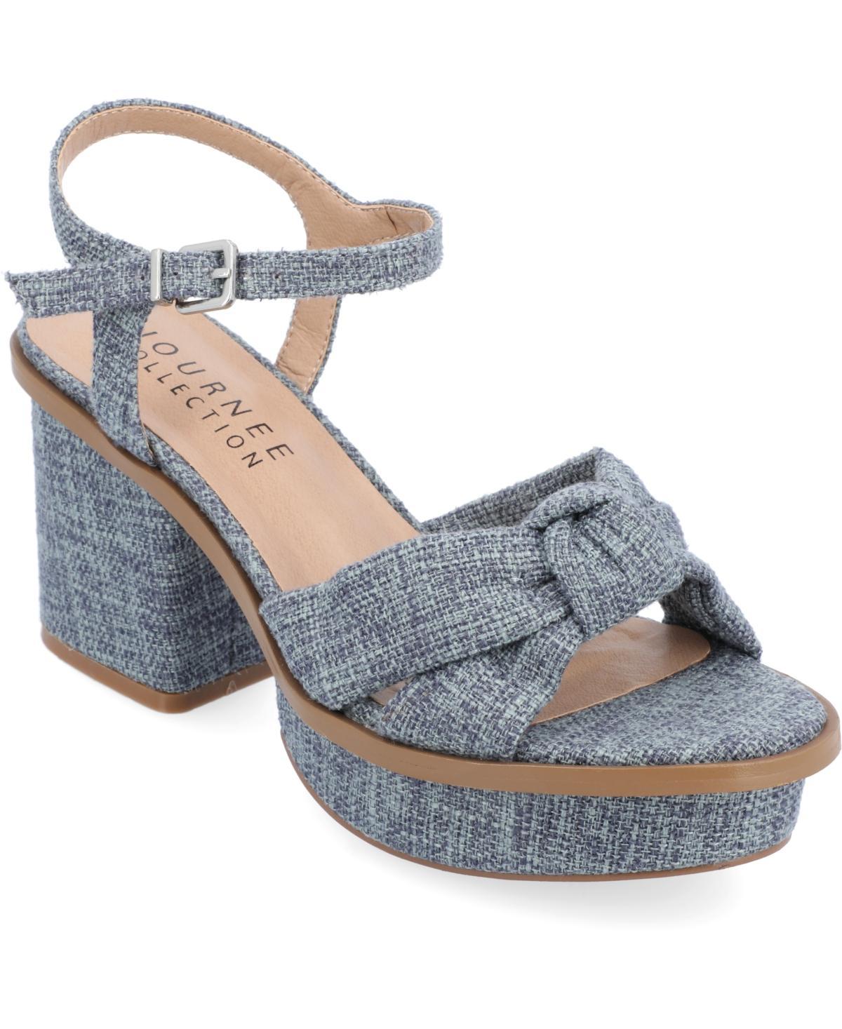 Journee Collection Womens Garner Platform Sandals Product Image