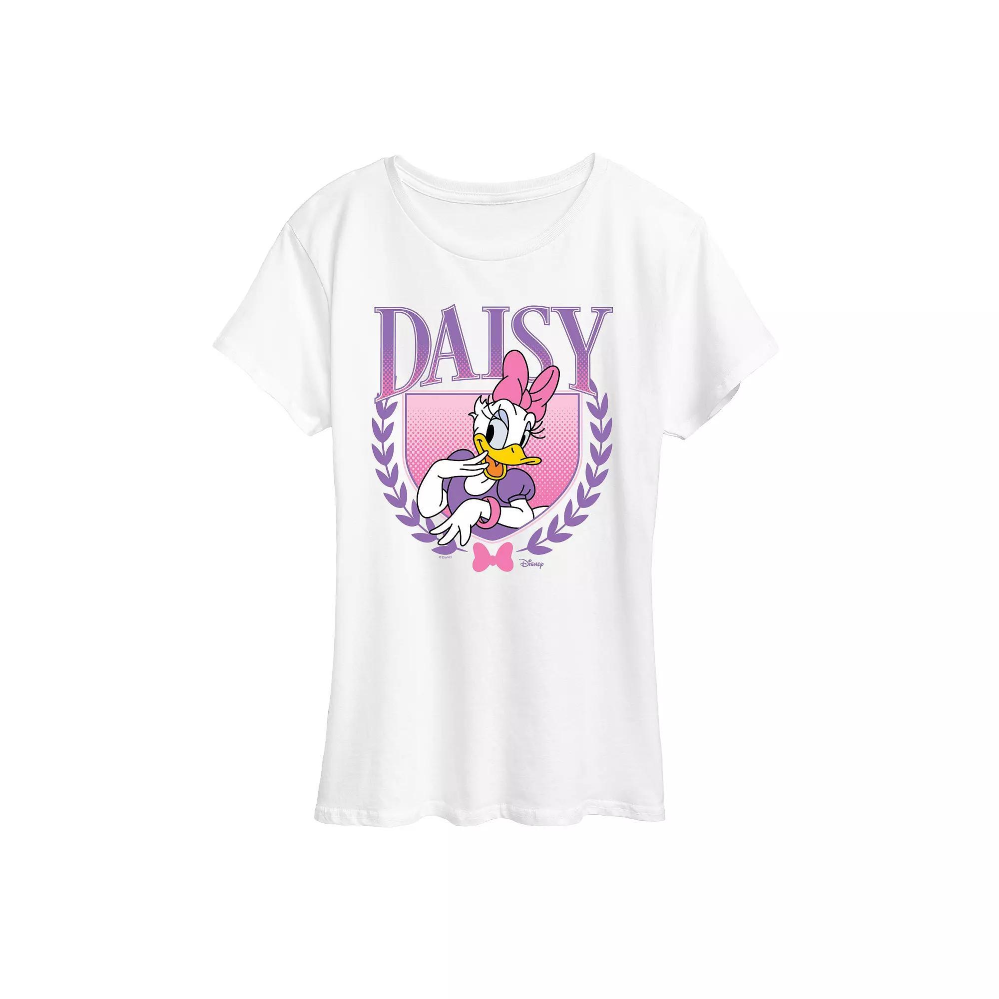 Disneys Daisy Womens Collegiate Graphic Tee Product Image