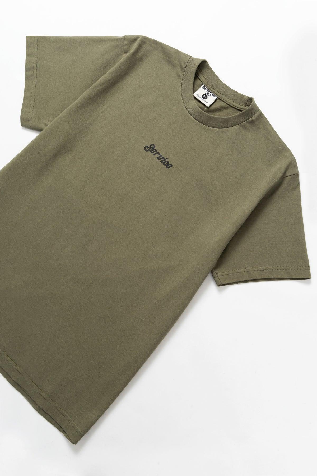 Service Works - Service Logo Tee - Olive Product Image