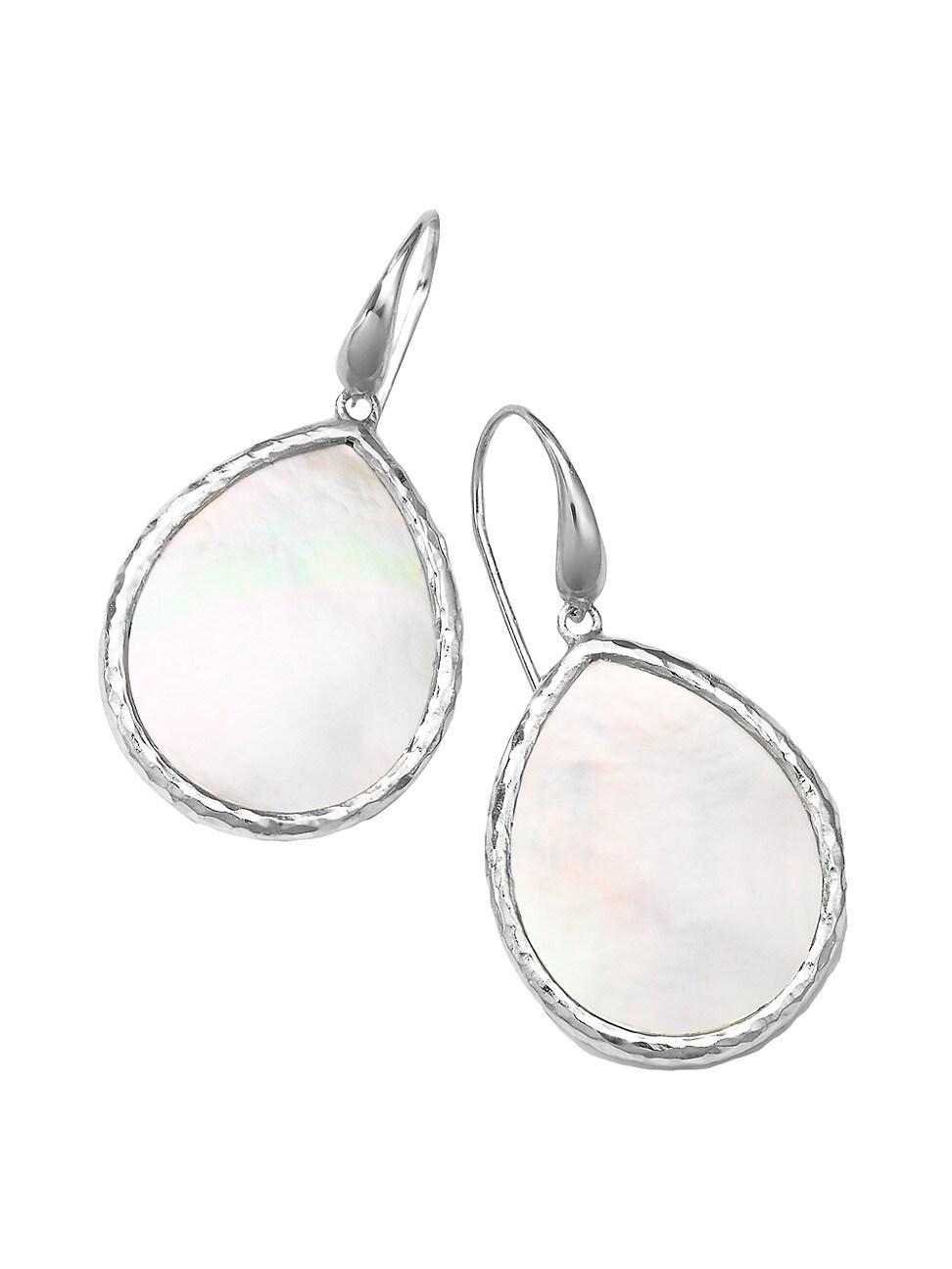 Small Teardrop Earrings in Sterling Silver Product Image