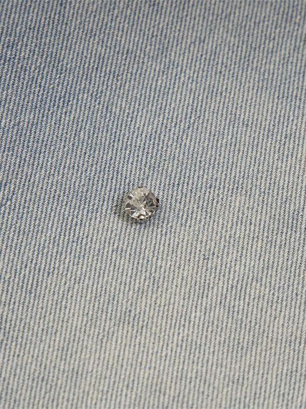 Men'S Washed Distressed Rhinestones Ripped Denim Shorts Product Image