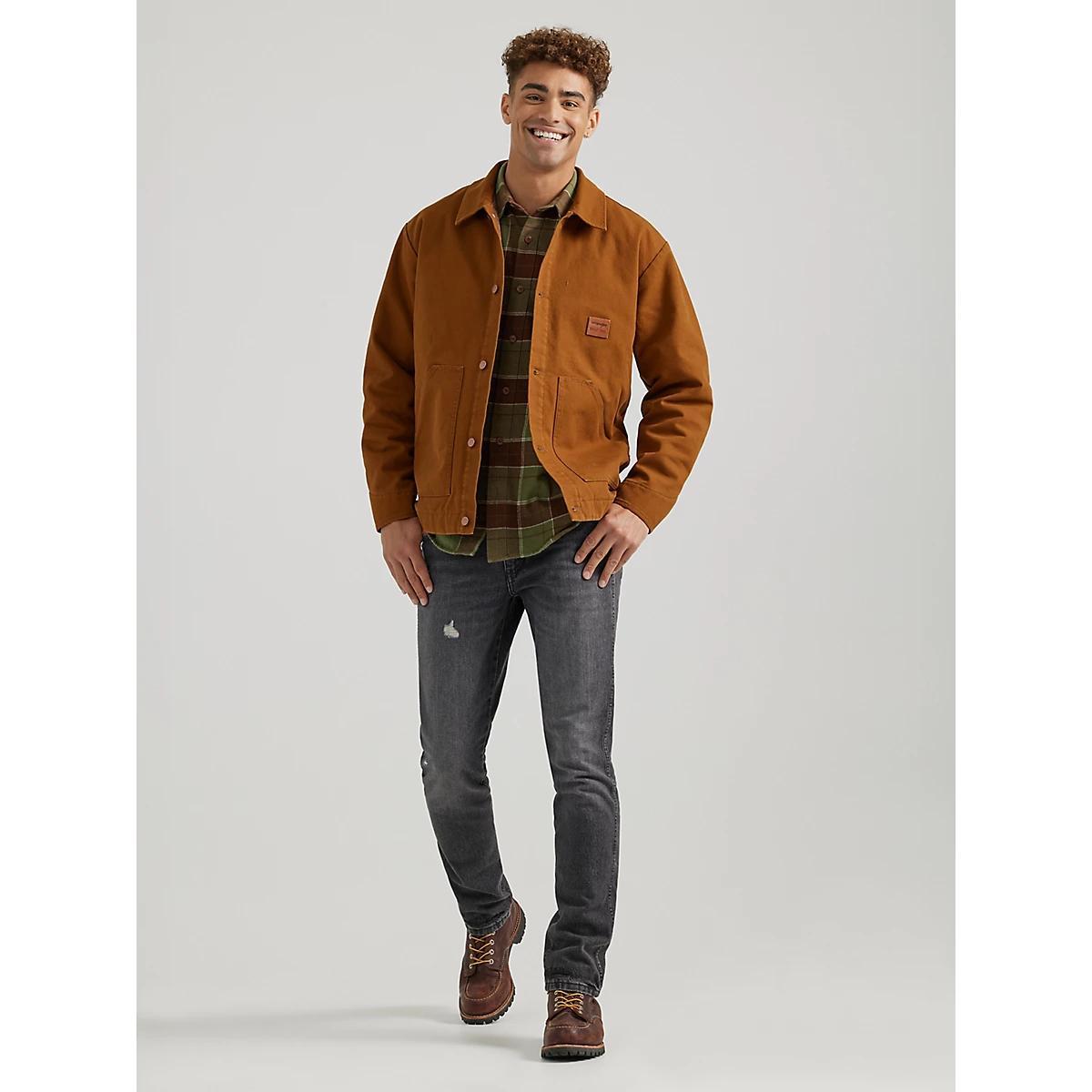 Wrangler x Buffalo Trace™ Men's Distillers Jacket | Men's JACKETS & OUTERWEAR | Wrangler® Product Image