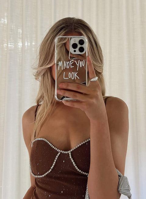 Rivage iPhone Case Silver Product Image