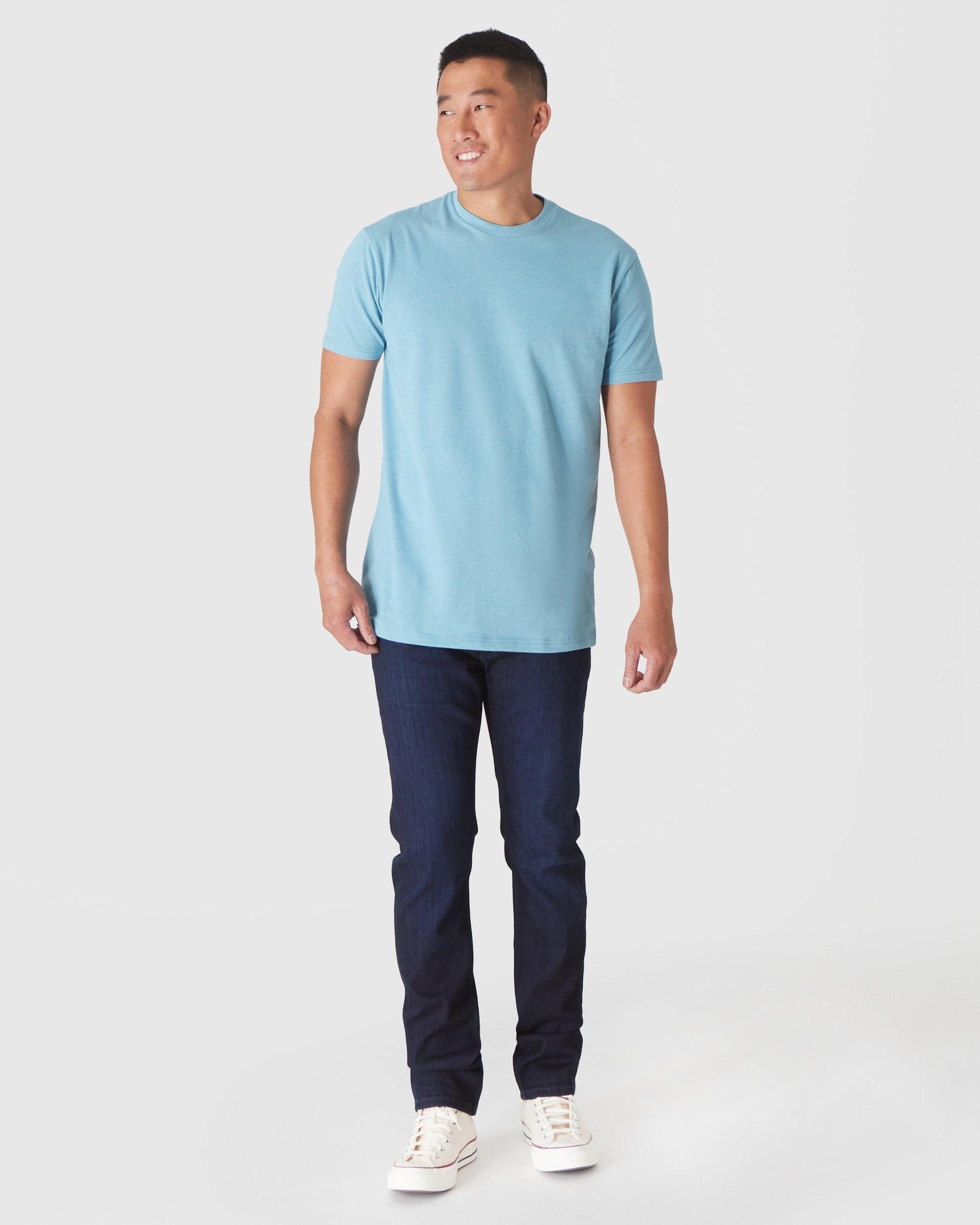 Heather Voyager Short Sleeve Crew Neck Tee Product Image
