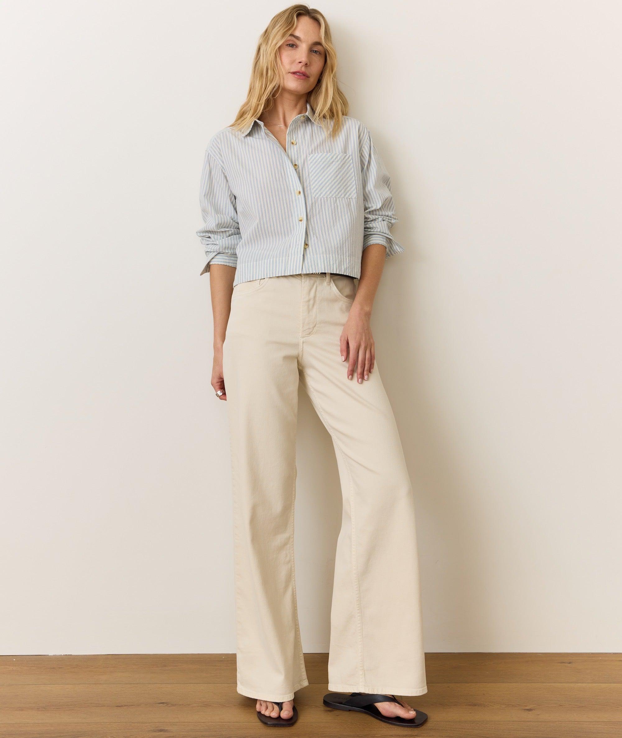 Gracey Oversized Shirt in Cali Poplin Product Image