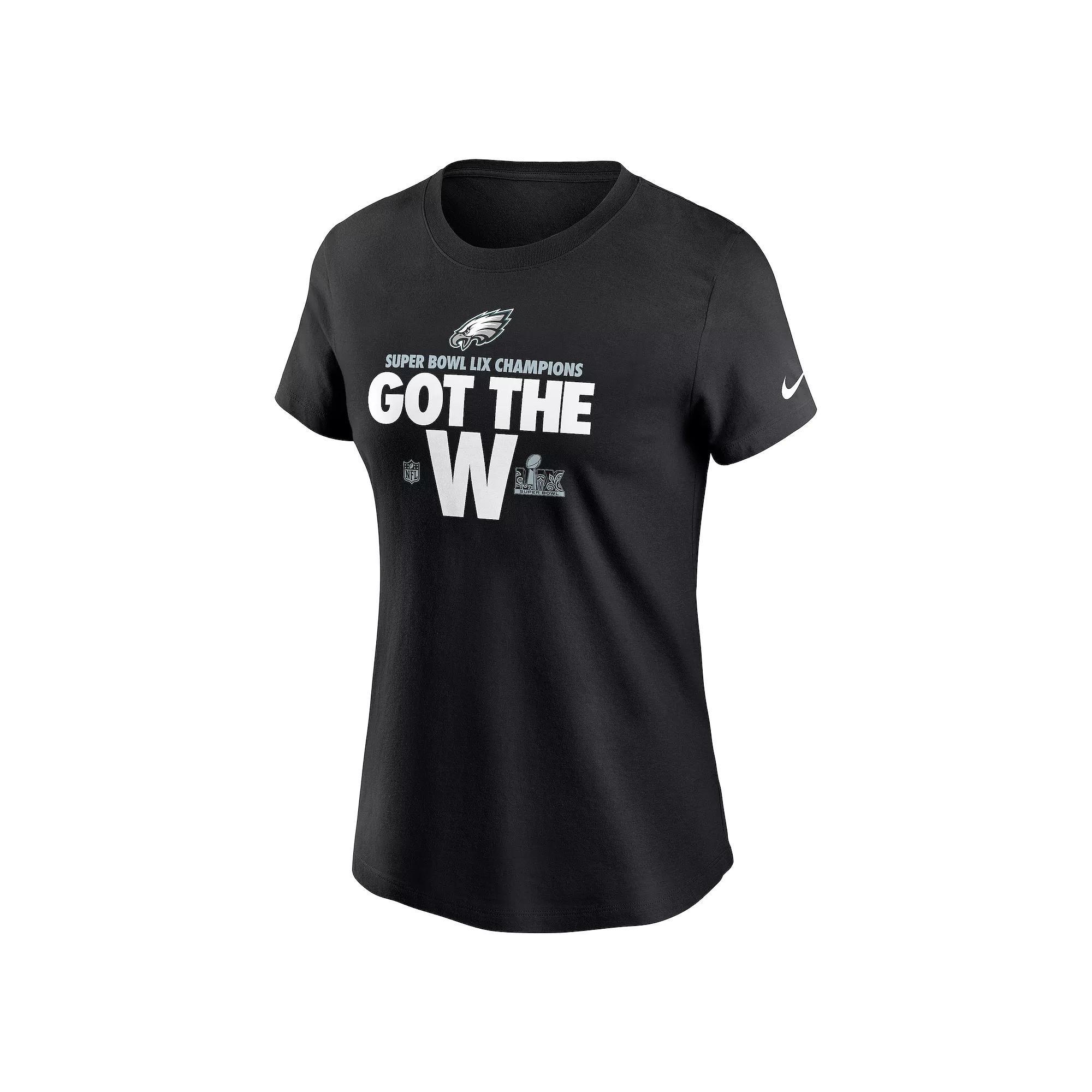 Women's Nike Philadelphia Eagles Super Bowl LIX Champions Parade Tee, Size: XL, Green Product Image