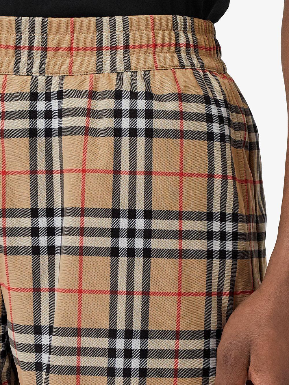 check-print shorts Product Image